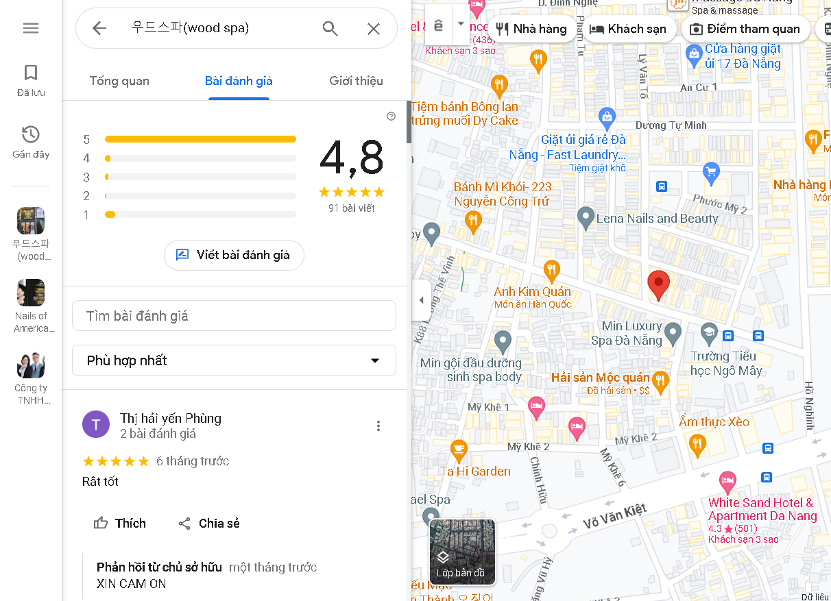 Dịch vụ chăm sóc Google Maps