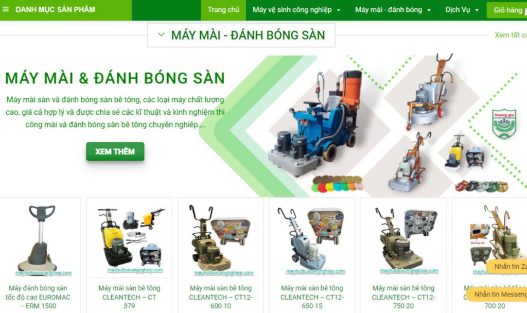 Chăm sóc website của Công ty Hoàng Gia hiệu quả vượt mong đợi