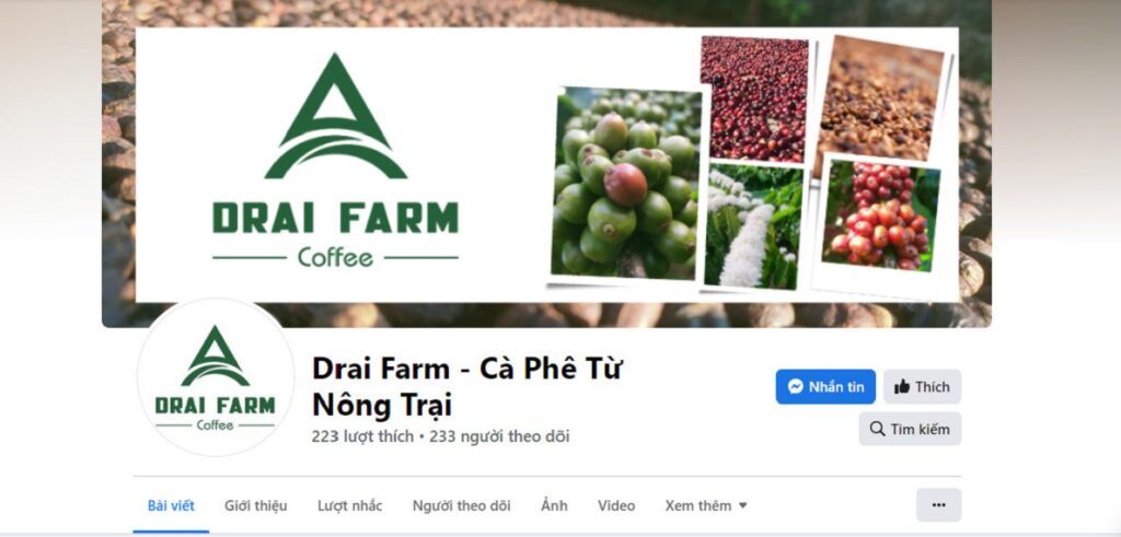 Quá trình thực hiện dịch vụ quảng cáo Facebook cho Drai Farm 