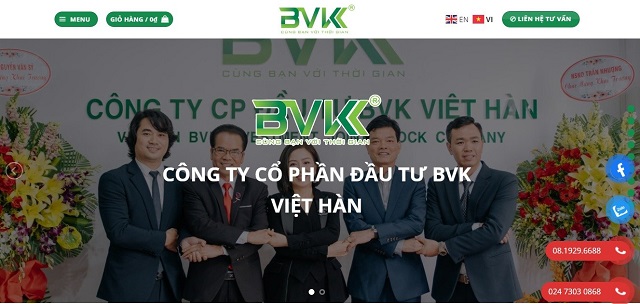 Giới thiệu Công ty cổ phần đầu tư BVK Việt Hàn