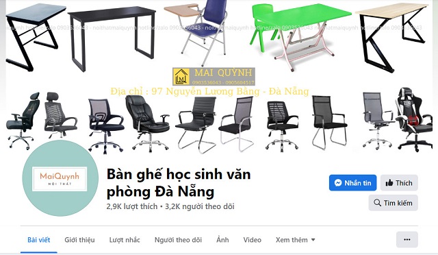 Giới thiệu về cửa hiệu bàn ghế nội thất Mai Quỳnh 