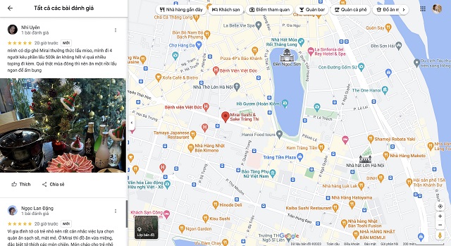 Mục tiêu khách hàng mong muốn về dịch vụ review Google Maps và đánh giá 5 sao 