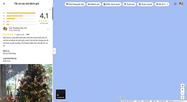 Một số giải pháp hiệu quả cho dự án review Google Maps, đánh giá 5 sao 