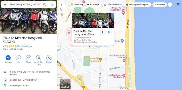 Hiện trạng của dịch vụ Review Maps khi Digimat nhận dự án 