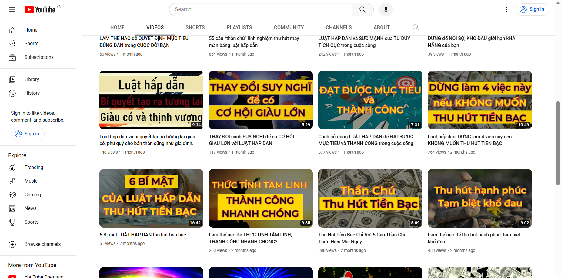 Dịch vụ xây kênh Youtube