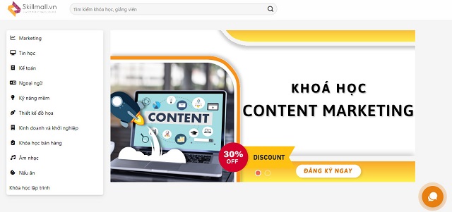 Giới thiệu về website giáo dục Skillmall